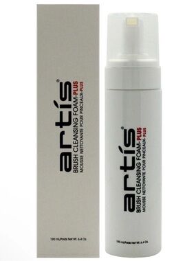 Artis Brush Cleansing Foam-Plus Makeup Brush Cleaner Full Size 6.4 oz/190 mL NIB